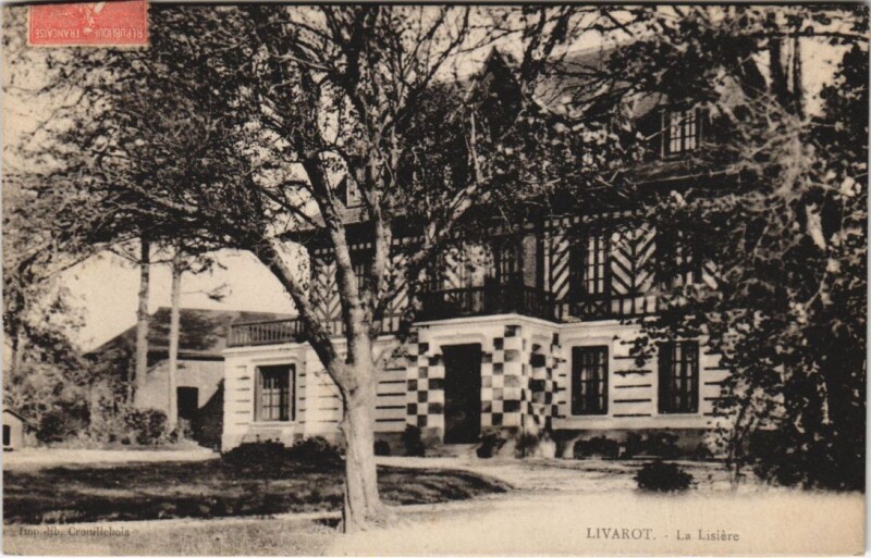 Carte postale ancienne Livarot La Lisiere