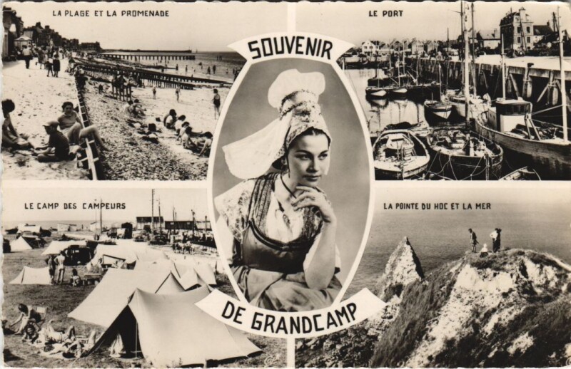 Carte postale ancienne Grandcamp-les-Bains Scenes