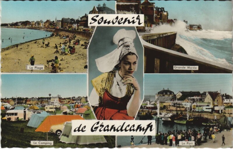 Carte postale ancienne Grandcamp-les-Bains Scenes