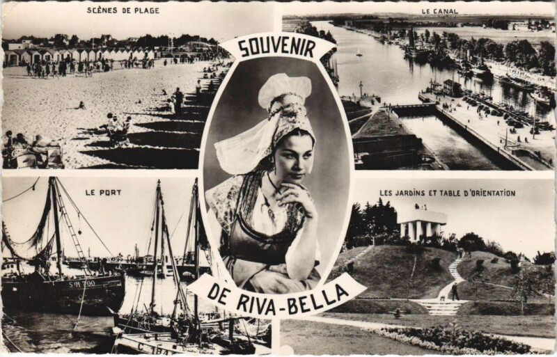 Carte postale ancienne Riva-Bella Scenes