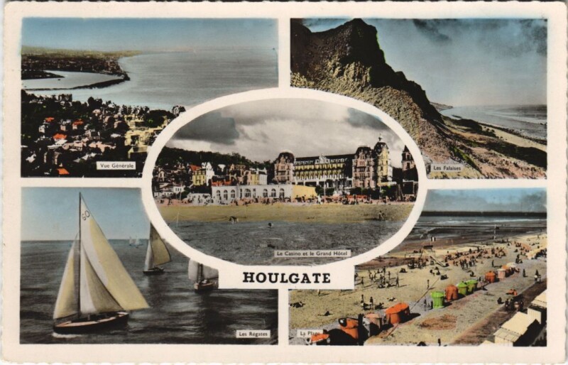Carte postale ancienne Houlgate Scenes à Houlgate