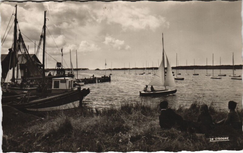 Carte postale ancienne Houlgate Le Port à Houlgate