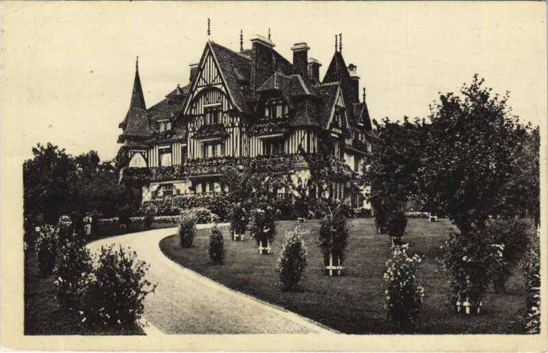 Carte postale ancienne Deauville Ferme du Coteau à Deauville