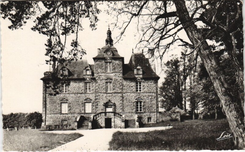 Carte postale ancienne Saint-Christophe-de-Valains Chateau de la Belinaye à Saint-Christophe-de-Valains