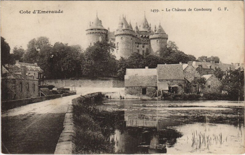 Carte postale ancienne Combourg Le Chateau à Combourg