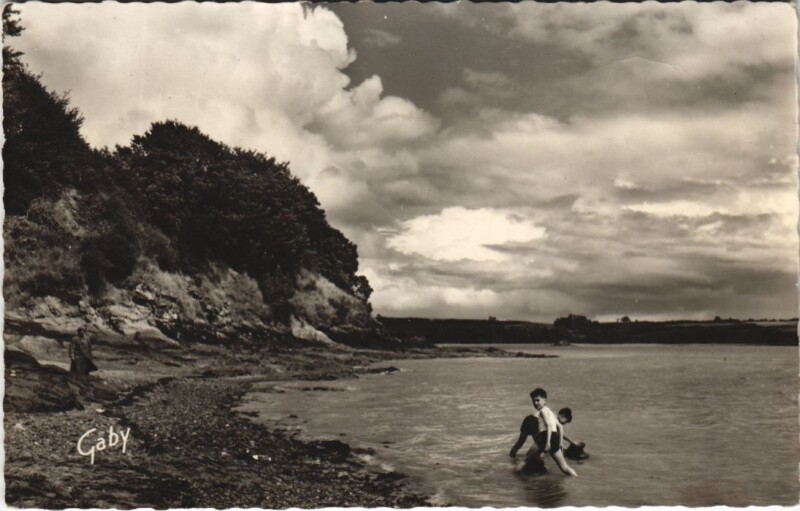 Carte postale ancienne Le Minihic-sur-Rance La Landriais au Minihic-sur-Rance