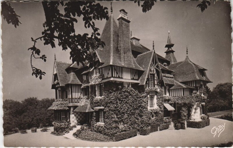 Carte postale ancienne Deauville Ferme du Coteau à Deauville