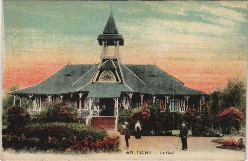 Carte postale ancienne Vichy Le Golf France à Vichy
