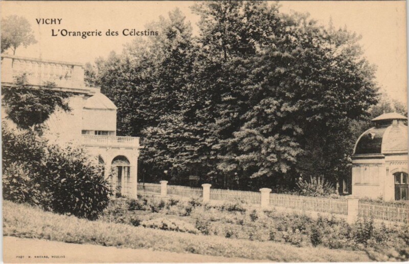 Carte postale ancienne Vichy L'Orangerie des Celestins France à Vichy