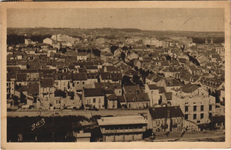 Carte postale ancienne Vichy Vue Generale France à Vichy