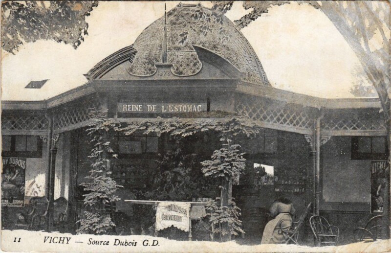 Carte postale ancienne Vichy Source Dubois France à Vichy