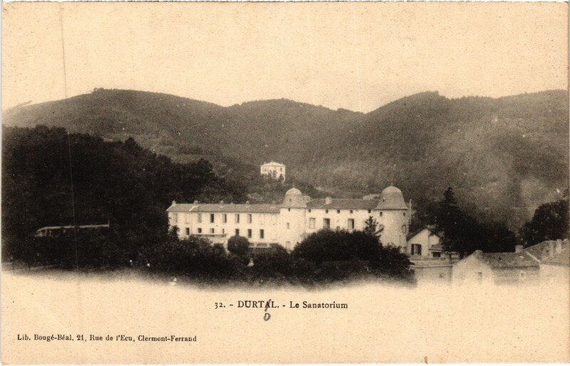 Carte postale ancienne Durtol Le Sanatorium à Durtol