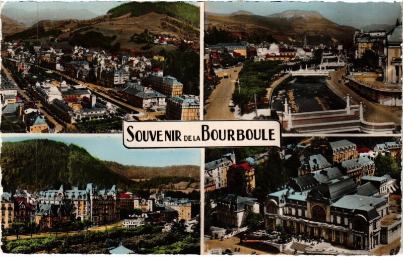 Carte postale ancienne La Bourboule Scenes à La Bourboule