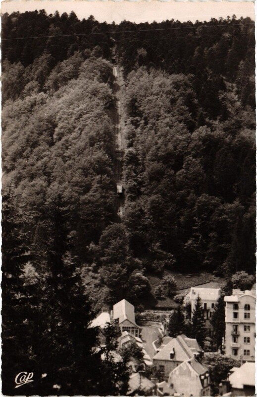 Carte postale ancienne Le Mont-Dore Le Funiculaire à Mont-Dore