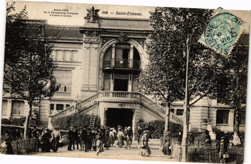 Carte postale ancienne Saint-Etienne