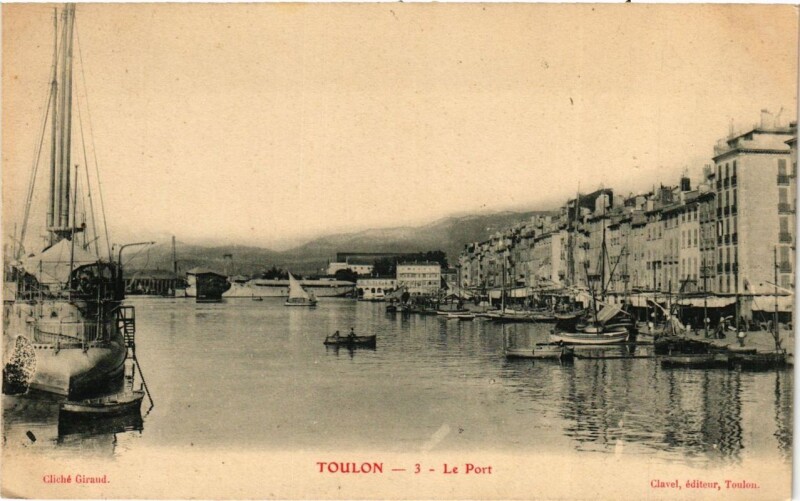 Carte postale ancienne Toulon Le Port à Toulon