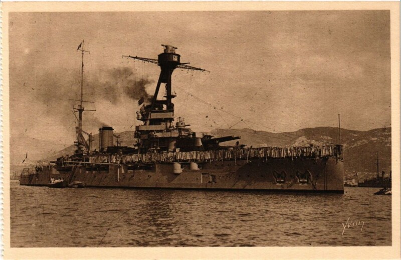 Carte postale ancienne Toulon Le Provence à Toulon