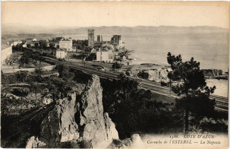Carte postale ancienne Cote d'Azur - La Napoule