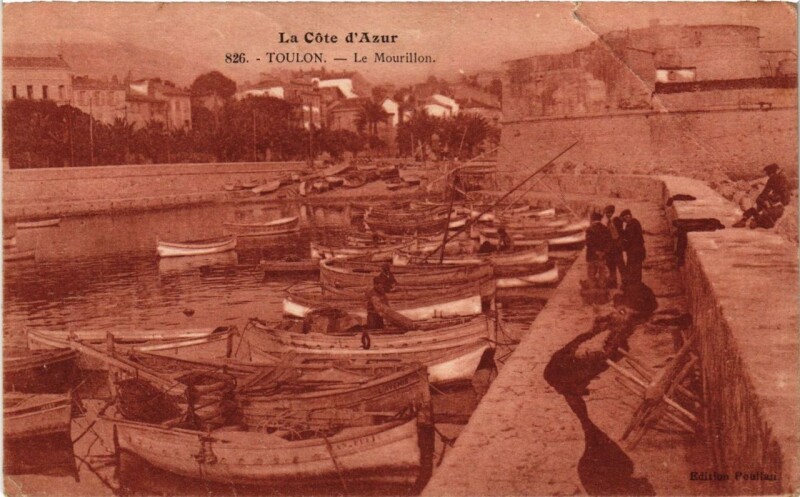 Carte postale ancienne Toulon Le Mourillon à Toulon