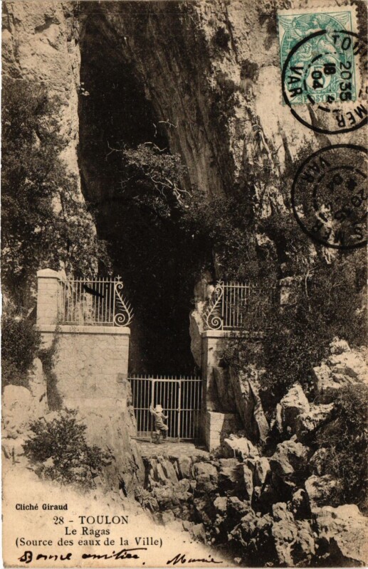 Carte postale ancienne Toulon Le Ragas à Toulon