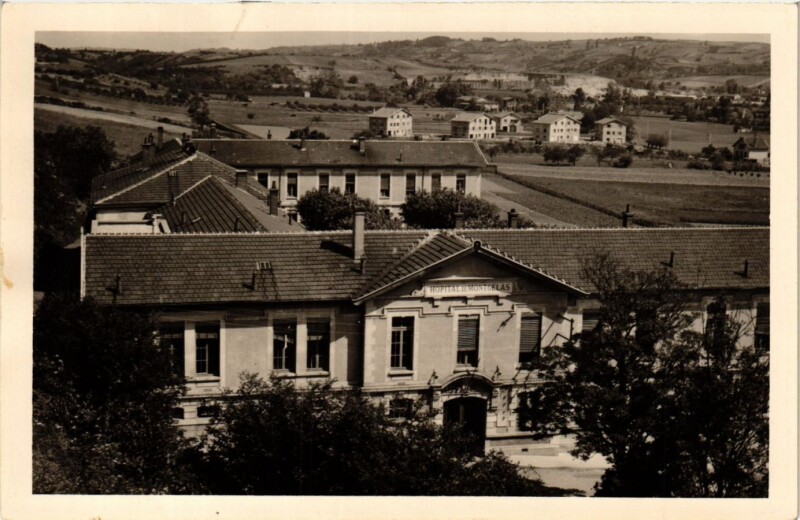 Carte postale ancienne Givors - Hopital le Anglais à Givors