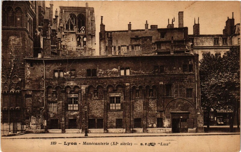 Carte postale ancienne Lyon - Manecanterie à Lyon