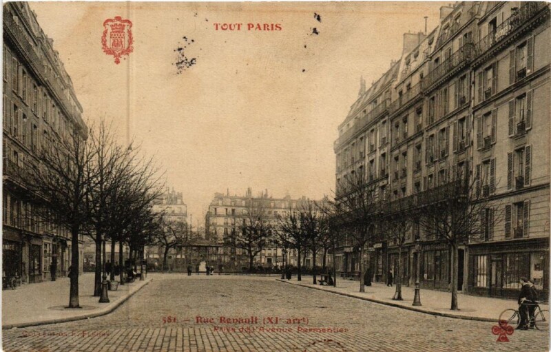 Carte postale ancienne Tout Paris (11e) 581 Rue Renault à Paris 11e