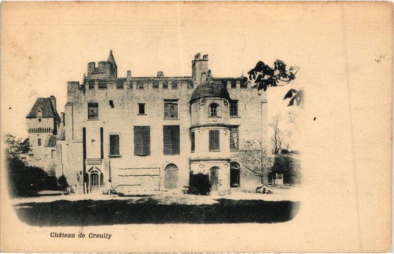 Carte postale ancienne Chateau de Creully