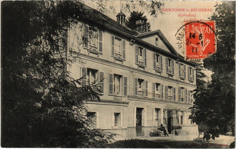 Carte postale ancienne Courtonne-la-Meurdrac La Solitude - Maison à Courtonne-la-Meurdrac