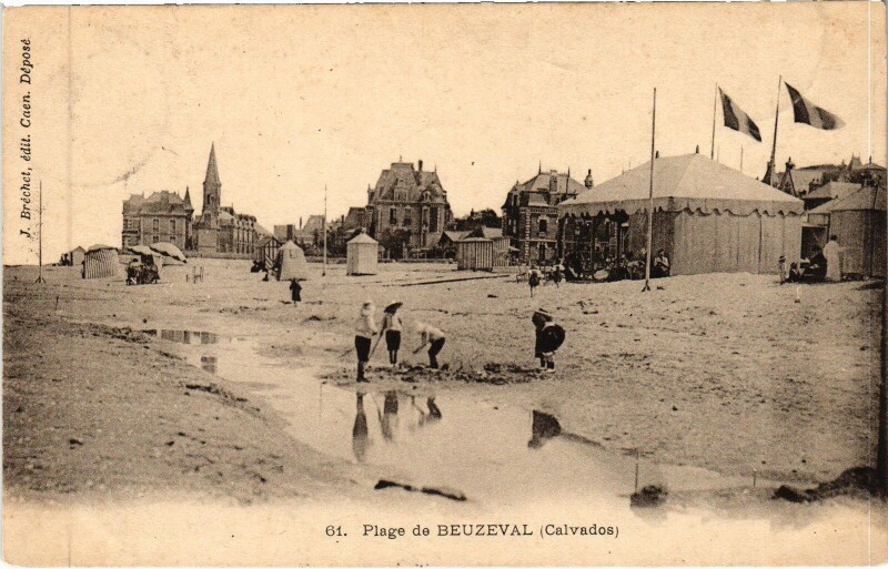 Carte postale ancienne Beuzeval Plage