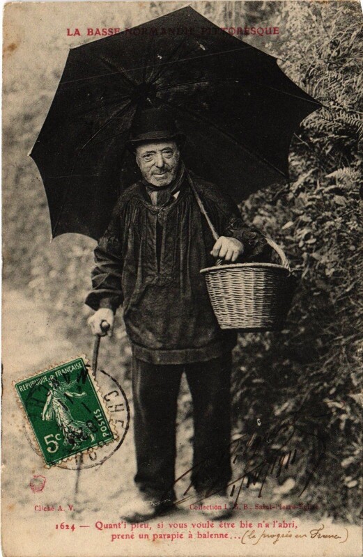 Carte postale ancienne Homme - Type