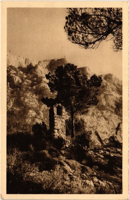 Carte postale ancienne Aix-en-Provence Oratoire Saint-Antonin à Aix-en-Provence