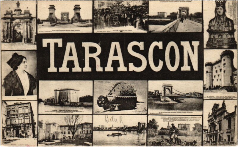 Carte postale ancienne Tarascon Scenes à Tarascon