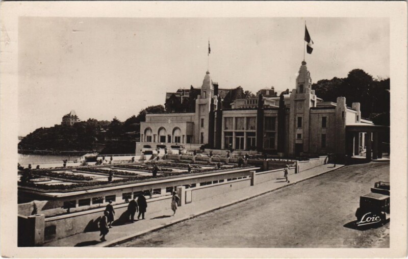 Carte postale ancienne Dinard Balneum Casino à Dinard