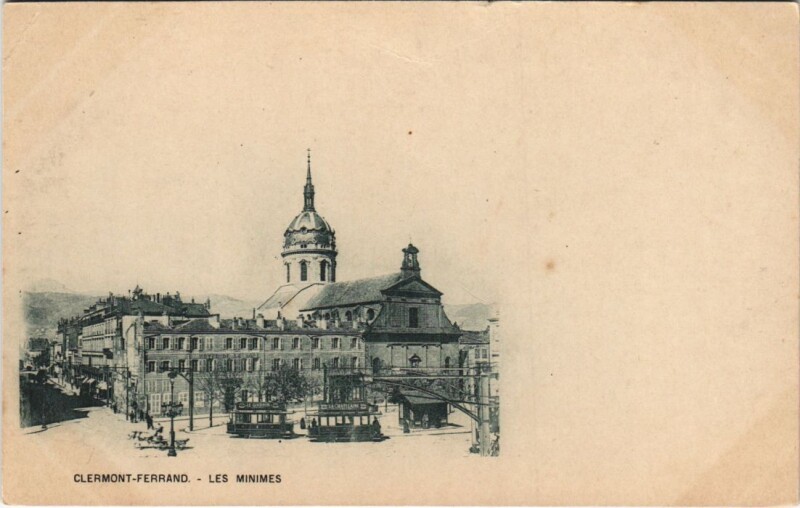 Carte postale ancienne Clermont Ferrand Les Minimes à Clermont-Ferrand
