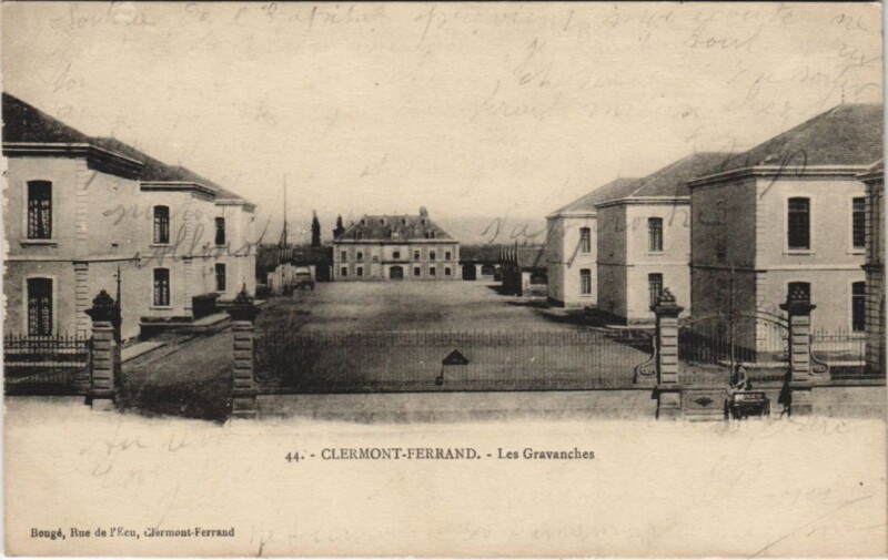 Carte postale ancienne Clermont Ferrand Les Gravanches à Clermont-Ferrand