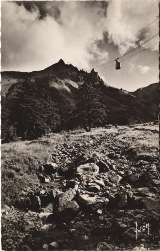 Carte postale ancienne Le Mont Dore Pic du Sancy à Mont-Dore