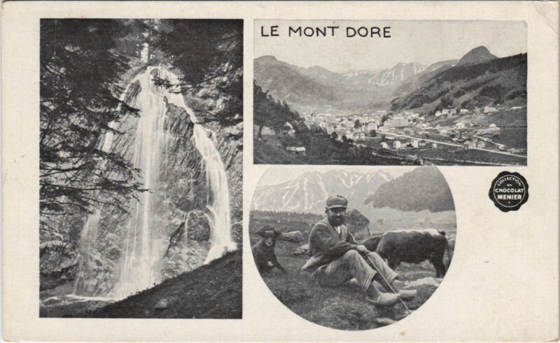 Carte postale ancienne Le Mont Dore souvenir à Mont-Dore