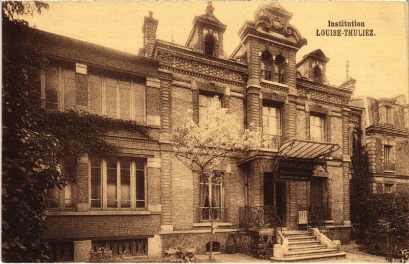 Carte postale ancienne St.Maurice Institution Louise-Thuliez France
