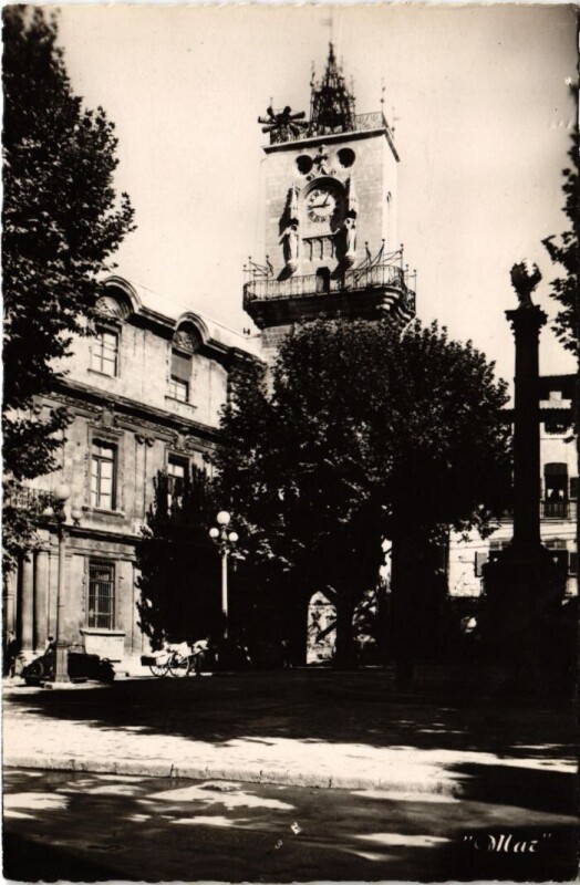 Carte postale ancienne Aix-en-Provence Le Beffroi à Aix-en-Provence