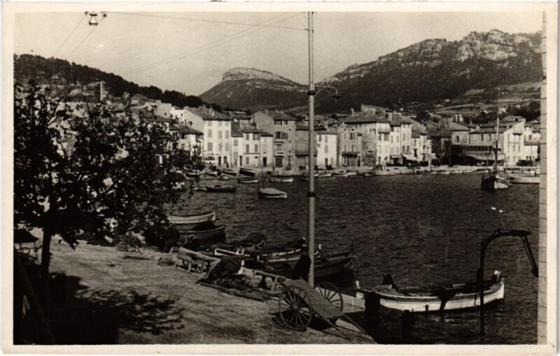Carte postale ancienne Cassis View à Cassis
