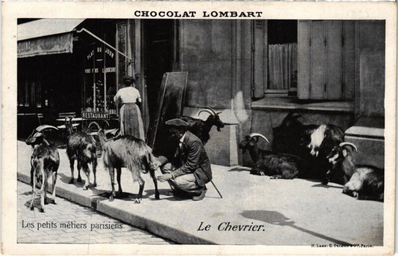 Carte postale ancienne Paris Petits Metiers Le Chevrier