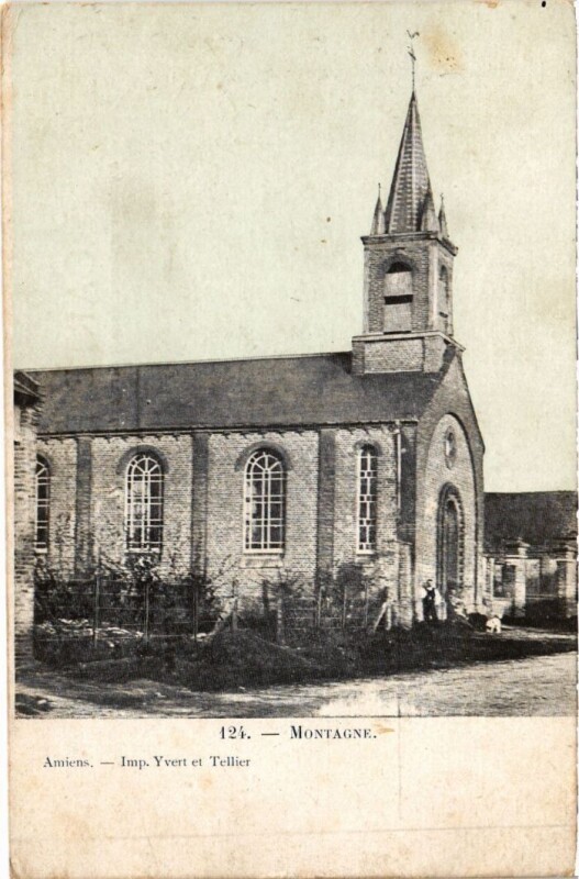 Carte postale ancienne Montagne L'Eglise