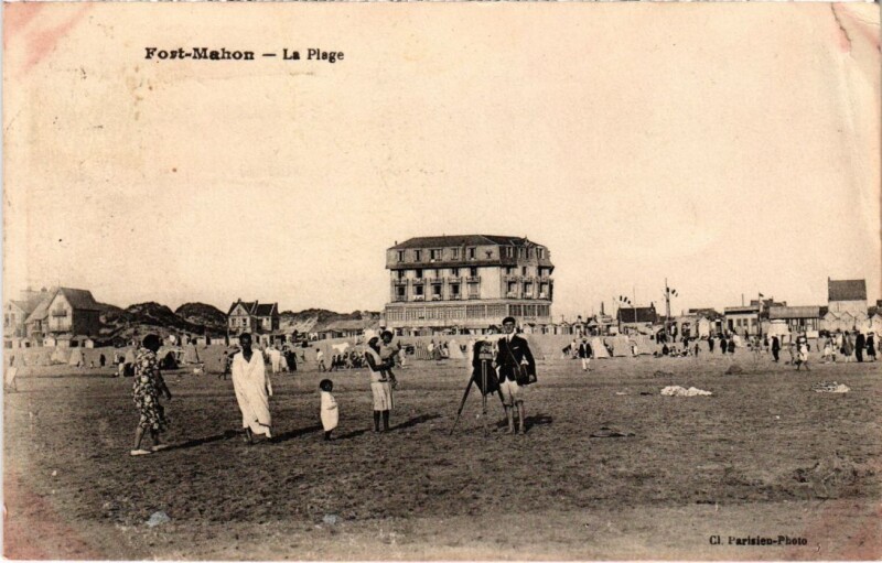 Carte postale ancienne Fort-Mahon-Plage La Plage à Fort-Mahon-Plage