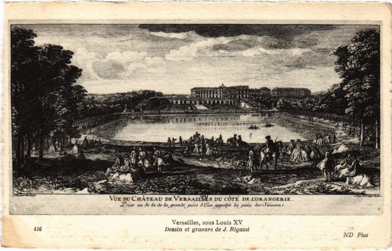 Carte postale ancienne Ancien Paris Versailles