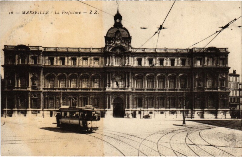 Carte postale ancienne Marseille La Prefecture à Marseille