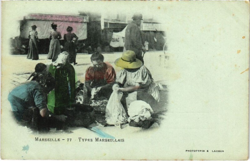 Carte postale ancienne Marseille Type Marseillais à Marseille