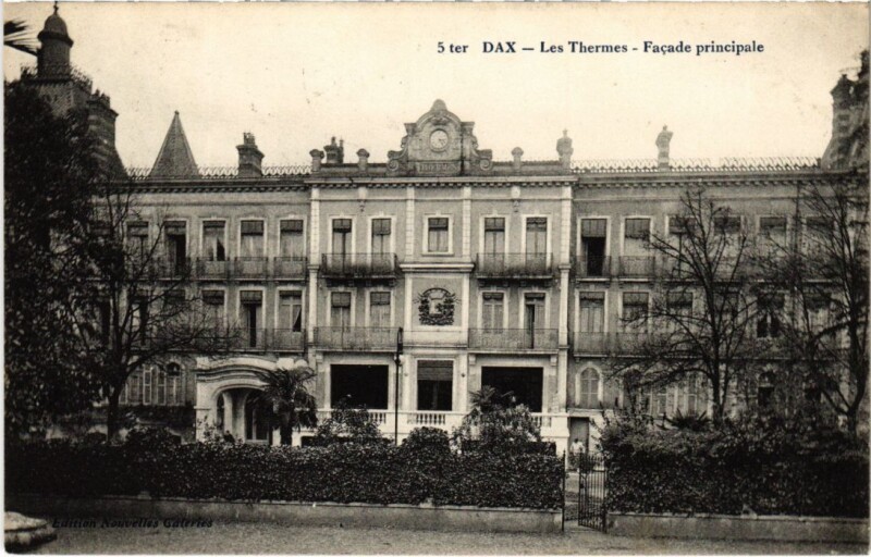 Carte postale ancienne Dax Les Thermes
