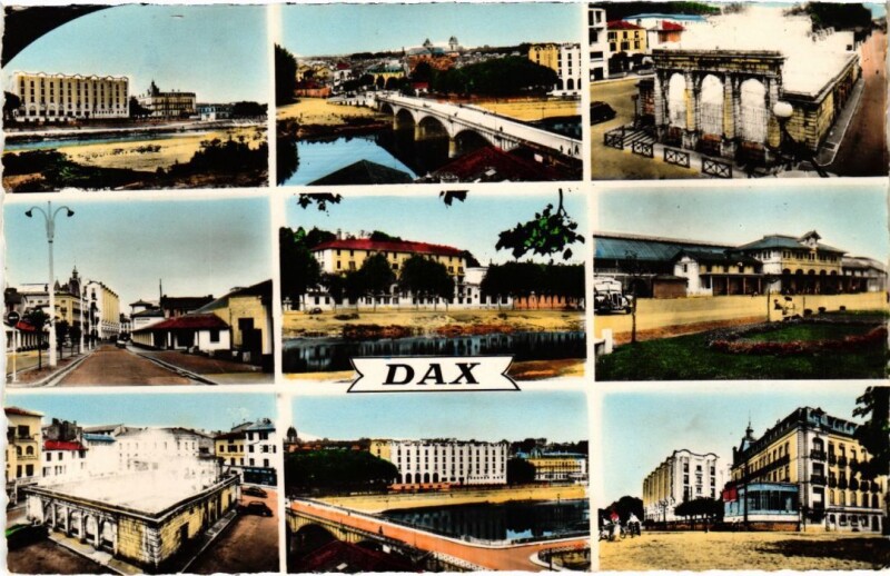 Carte postale ancienne Dax souvenir