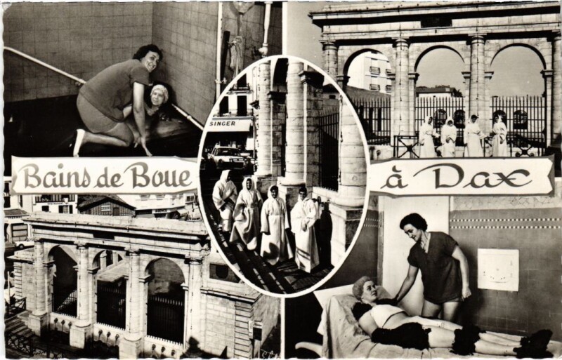 Carte postale ancienne Dax souvenir